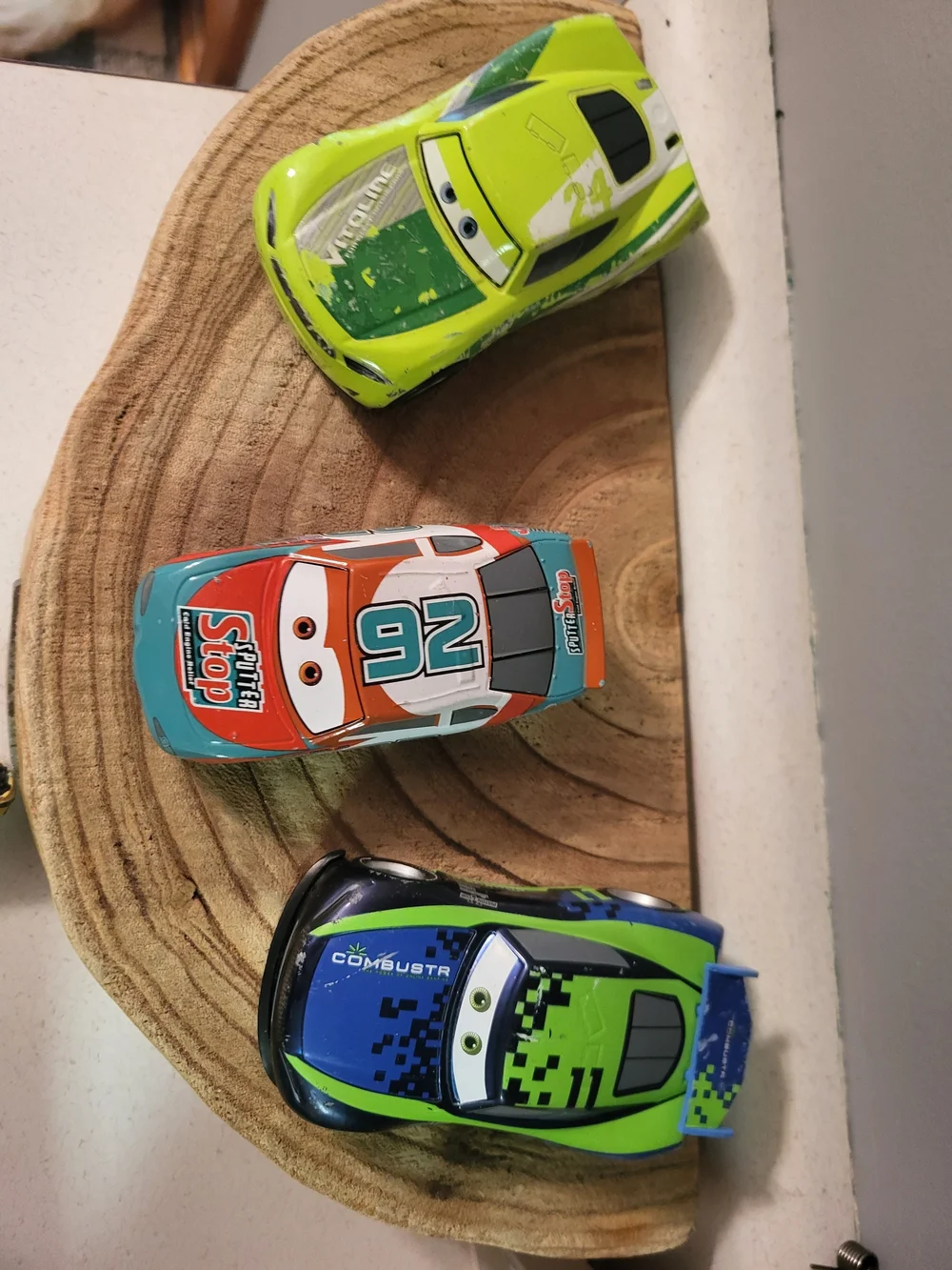 Larger Disney Pixar Cars Diecast Vehicles Lot of 3
